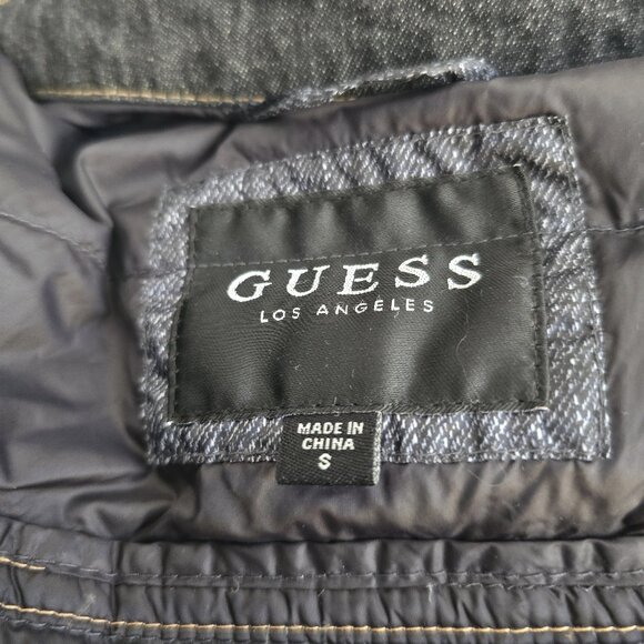 Guess  Denim & Quilted Puffer Jacket - Picture 5 of 5